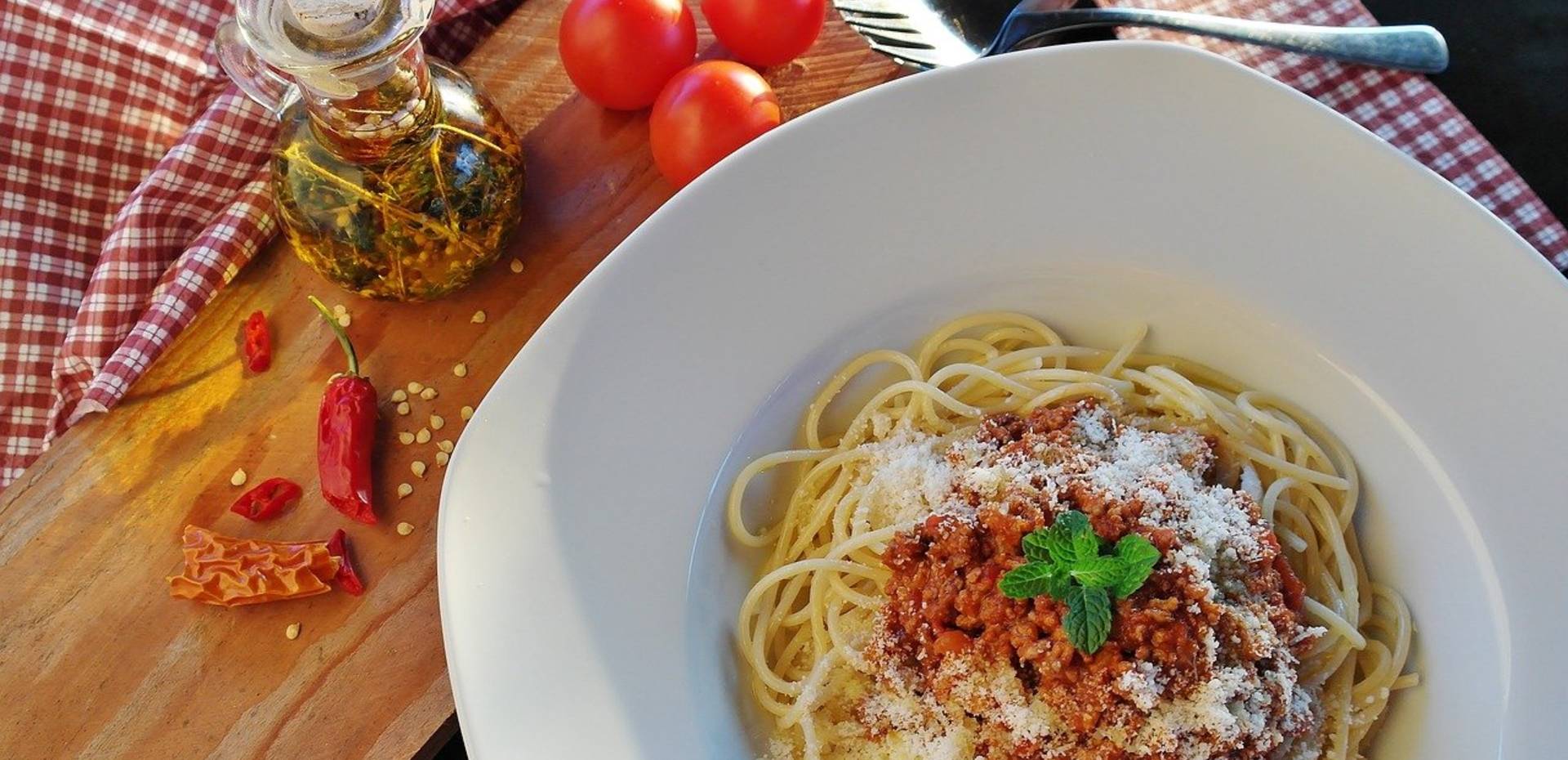 Spaghetti bolognese auf der Kuhalm in Fiss Spaghetti bolognese auf der Kuhalm in Fiss